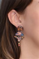 Ohrringe Ayala Bar Dame Amber Bloom in  Metall-Legierung Cristallo R2520 - R2520